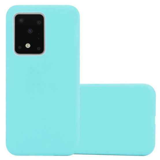 Silicone cover for Samsung Galaxy S20 Ultra by 9eight5, soft pink protective phone case with smooth texture.