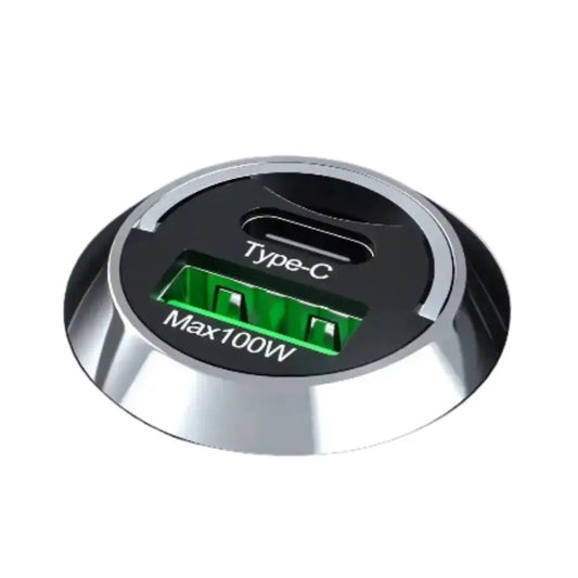 100W Mini USB-C Fast Car Charger Adapter Habicare