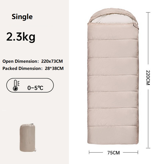 Cotton Sleeping Bag-Four Season Use ECOTREK