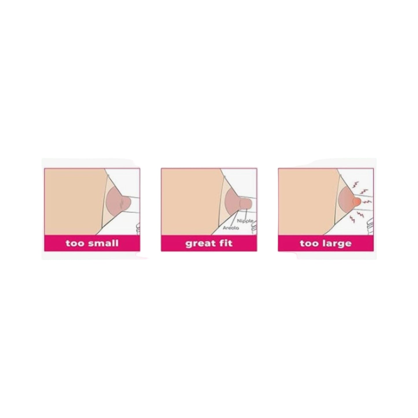 Nipple Measuring Card - Find Your Perfect Breast Pump Flange Size