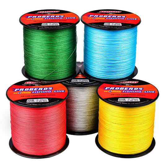 60LB 500m Braided Fishing Line 4 Strands Stronger Multifilament PE Braid Wire 4.0 dealonline.co.nz