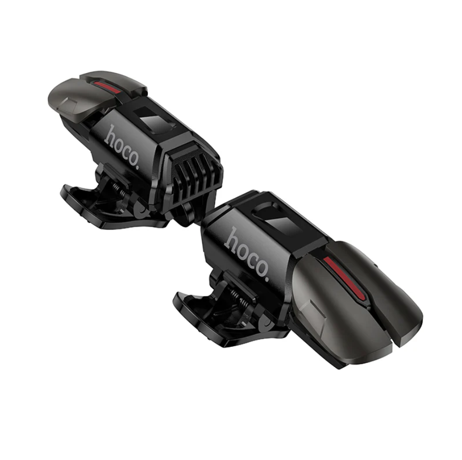 Techplus mobile gaming trigger buttons for 4-finger controller, designed for enhanced gaming on smartphones.