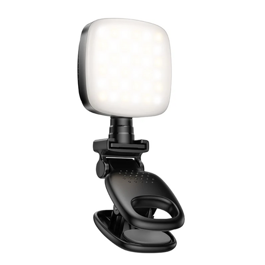 Hoco Portable Mini LED Fill Light Clip On 9 Level (K28) techplus