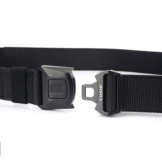 Tactical Belt Military Hiking Nylon Web Rigger Work Belts Heavy-Duty Quick-Relea dealonline.co.nz