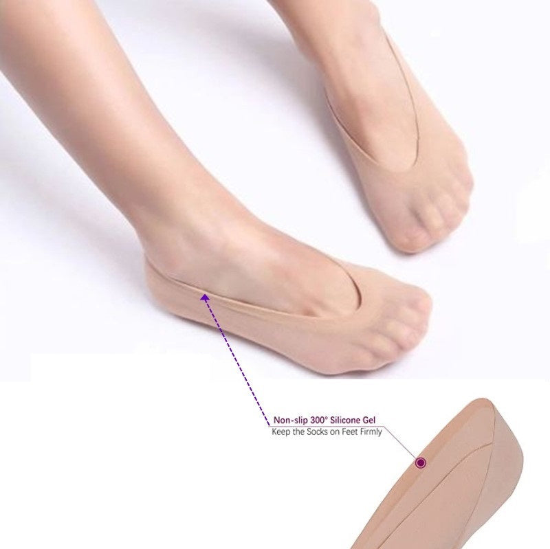Invisible low cut loafer socks from dealonline.co.nz, stretchy and anti-slippery for comfortable, discreet wear with loafers.