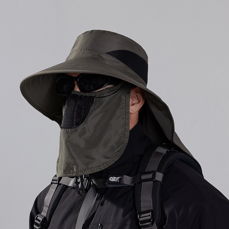 Wide brim sun hat by dealonline.co.nz, outdoor fishing and hiking cap with UV protection and wide brim for sun shielding.