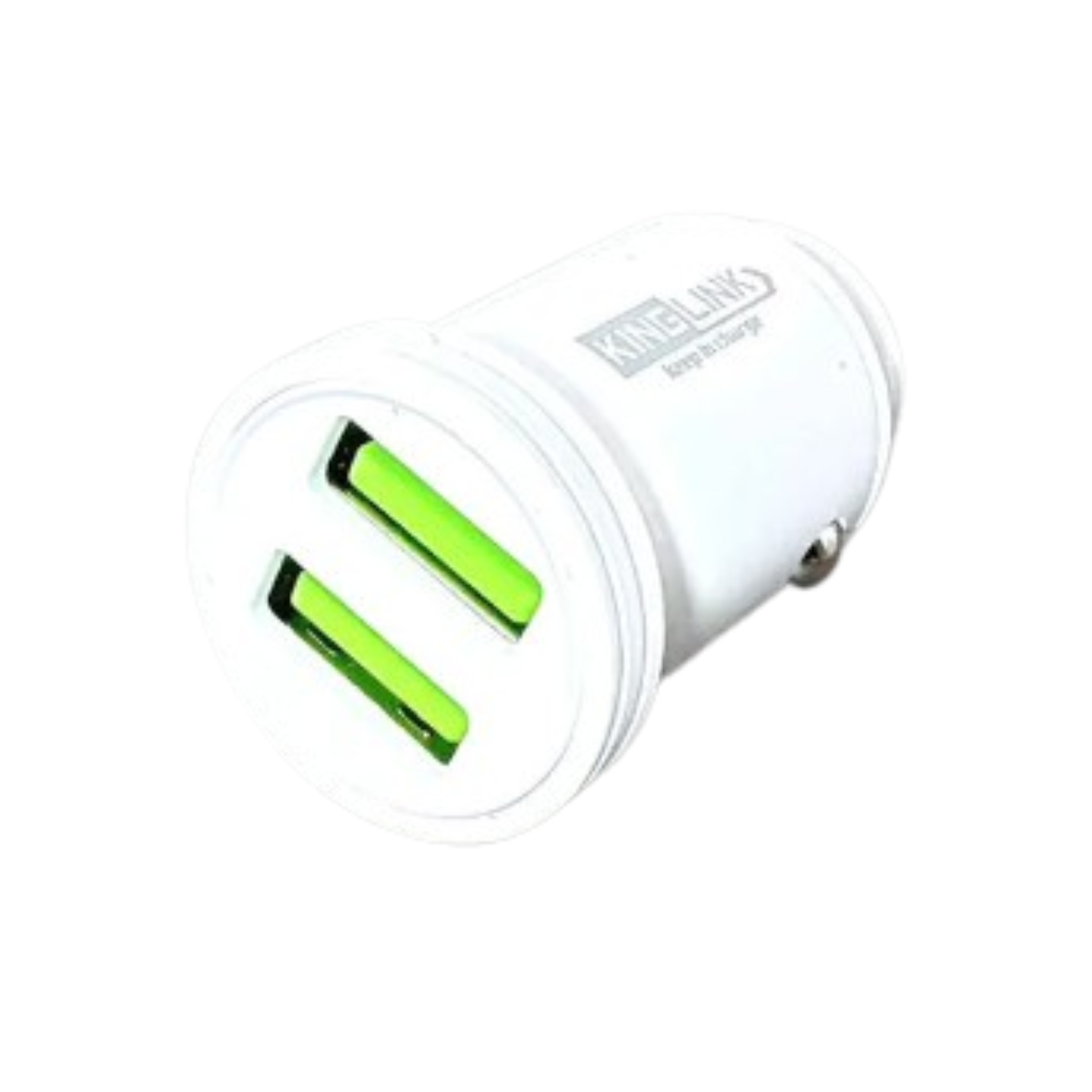 9eight5 Kinglink QC 3.1 Car Charger KL211 for electronics accessories, featuring dual USB ports and compact design.