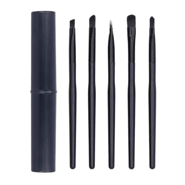 Set of five watch cleaning brushes from That Watch Shop, ideal for maintaining and detailing watch cases and bands.