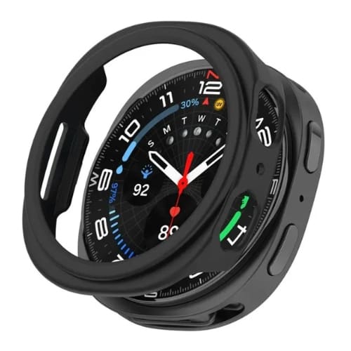 Black protective screen case for Samsung Galaxy Watch 8 (40mm), designed by That Watch Shop, providing durable watch screen protection.