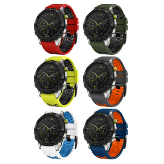 Quick Fit Silicone Strap for the Garmin Fenix 5X & 5X Plus (available in 12 colours) Habicare