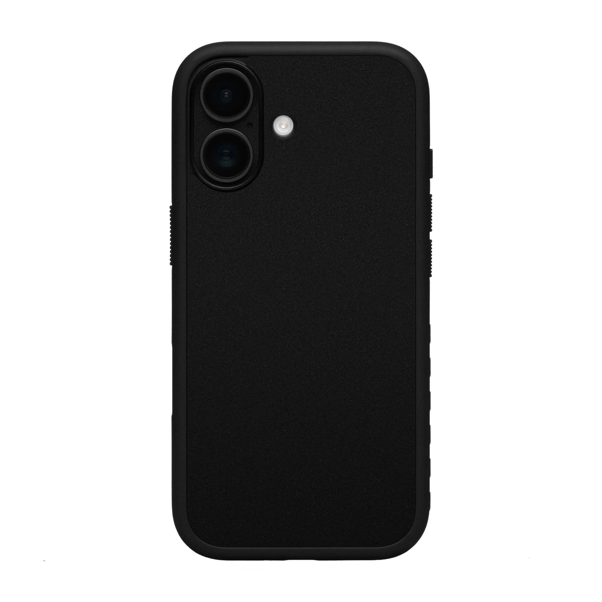 Black 9eight5 iPhone 17 protective screen case with durable, clear cover for enhanced device protection.