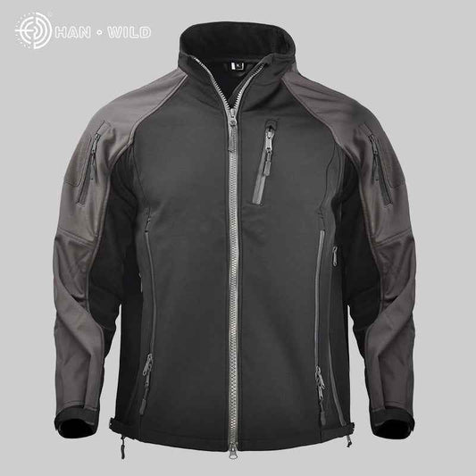 Men's Waterproof Tactical Softshell Jacket for Fall/Winter