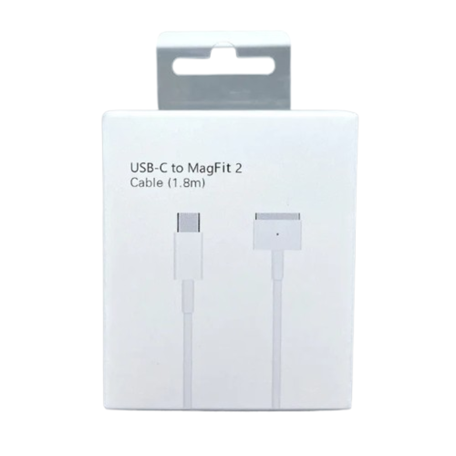 9eight5 Magfit 2 USB-C to MagFit 2 cable accessory with connectors for Mac devices, shown in the image.