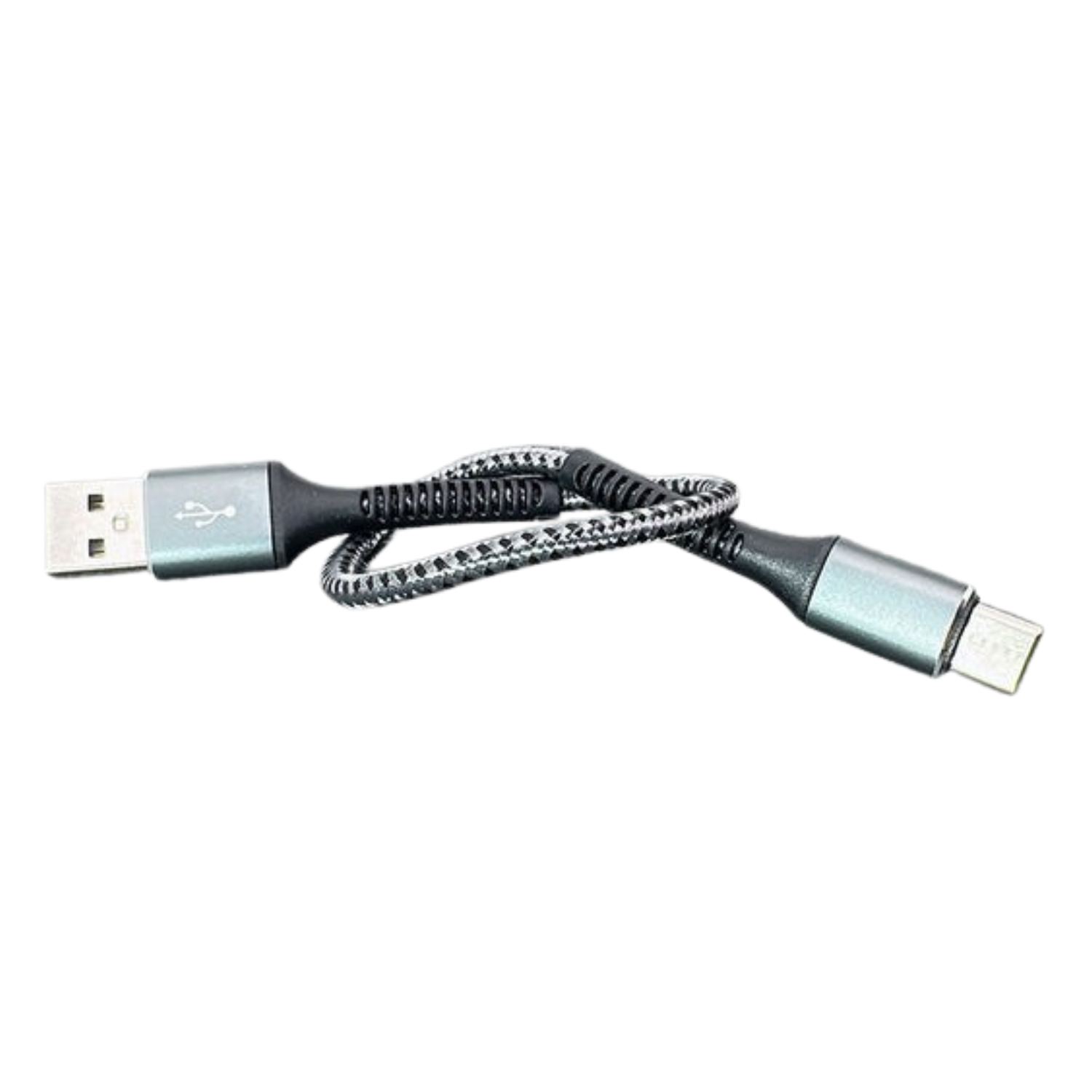 Maxguard 25cm USB A to Type-C cable by 9eight5, showing the black cable with USB A and Type-C connectors.