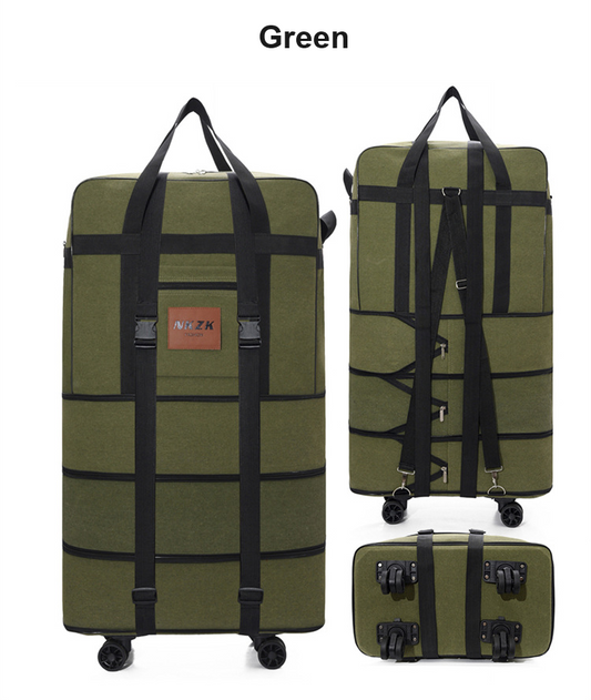 158L Expandable Luggage Bag – Foldable Rolling Travel Bag ECOTREK