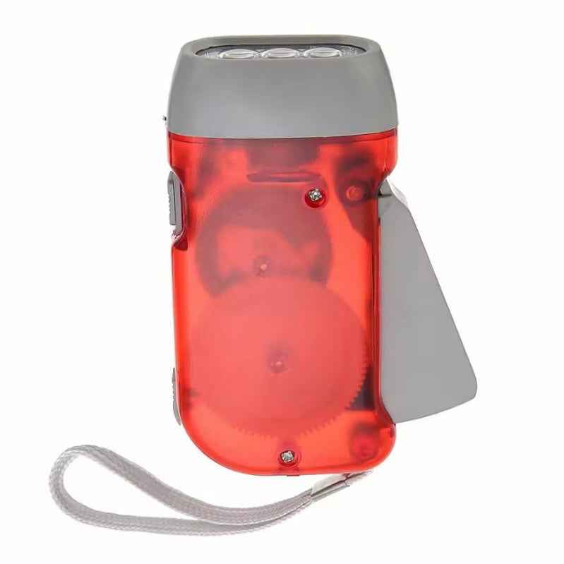 9eight5 emergency hand crank torch with flashlight and handle, portable tools and models for emergency lighting.