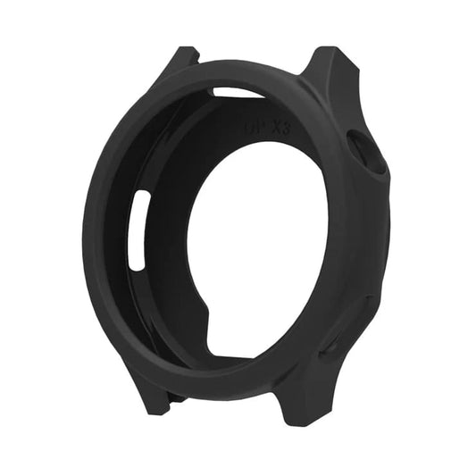 Protective Case for Oppo Watch X3 (Black Silicone)