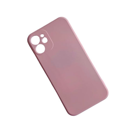 Pink 9eight5 iPhone 12 Mini case, slim protective phone case with a smooth finish for the 5.4-inch model.