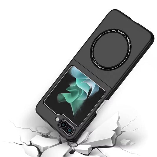 Ocean blue Samsung Galaxy Z Flip 6 phone case by 9eight5, showcasing a sleek, protective design in a vibrant color.