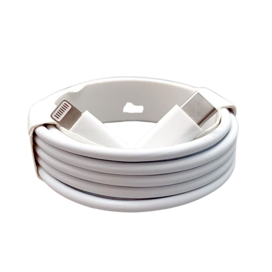 9eight5 2-meter Type-C to Lightning cable for fast charging 18W, suitable for iPhone and iPad devices.
