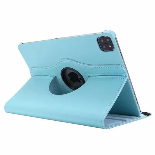 Sky blue 9eight5 iPad Pro 13” (M4) 2024 cover, protective tablet case with smooth finish and precise cutouts for ports and buttons.