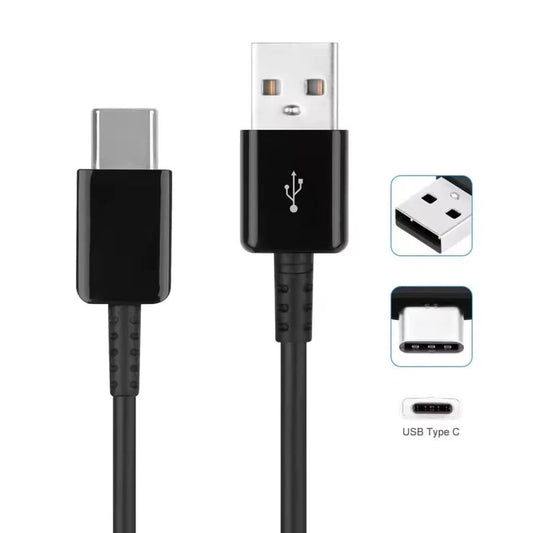 Black 1m Oppo phone charger cable by 9eight5, USB charging and data transfer accessory for Oppo smartphones and tablets.