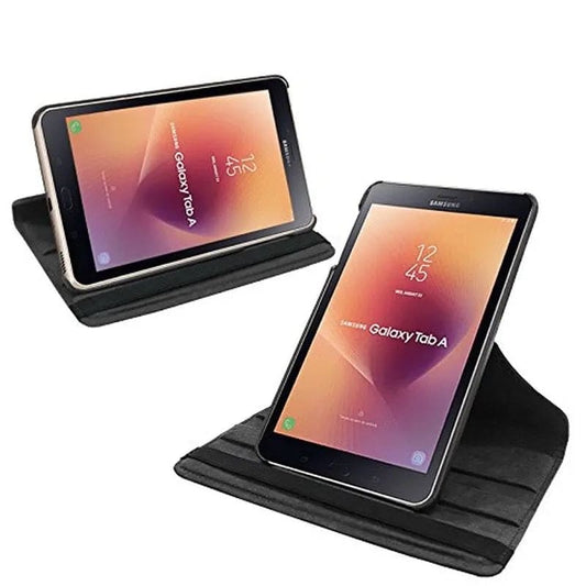 Black protective cover for Samsung Galaxy Tab A 8.0” (2017) T380/T385, made by 9eight5, featuring a snug fit and durable material.