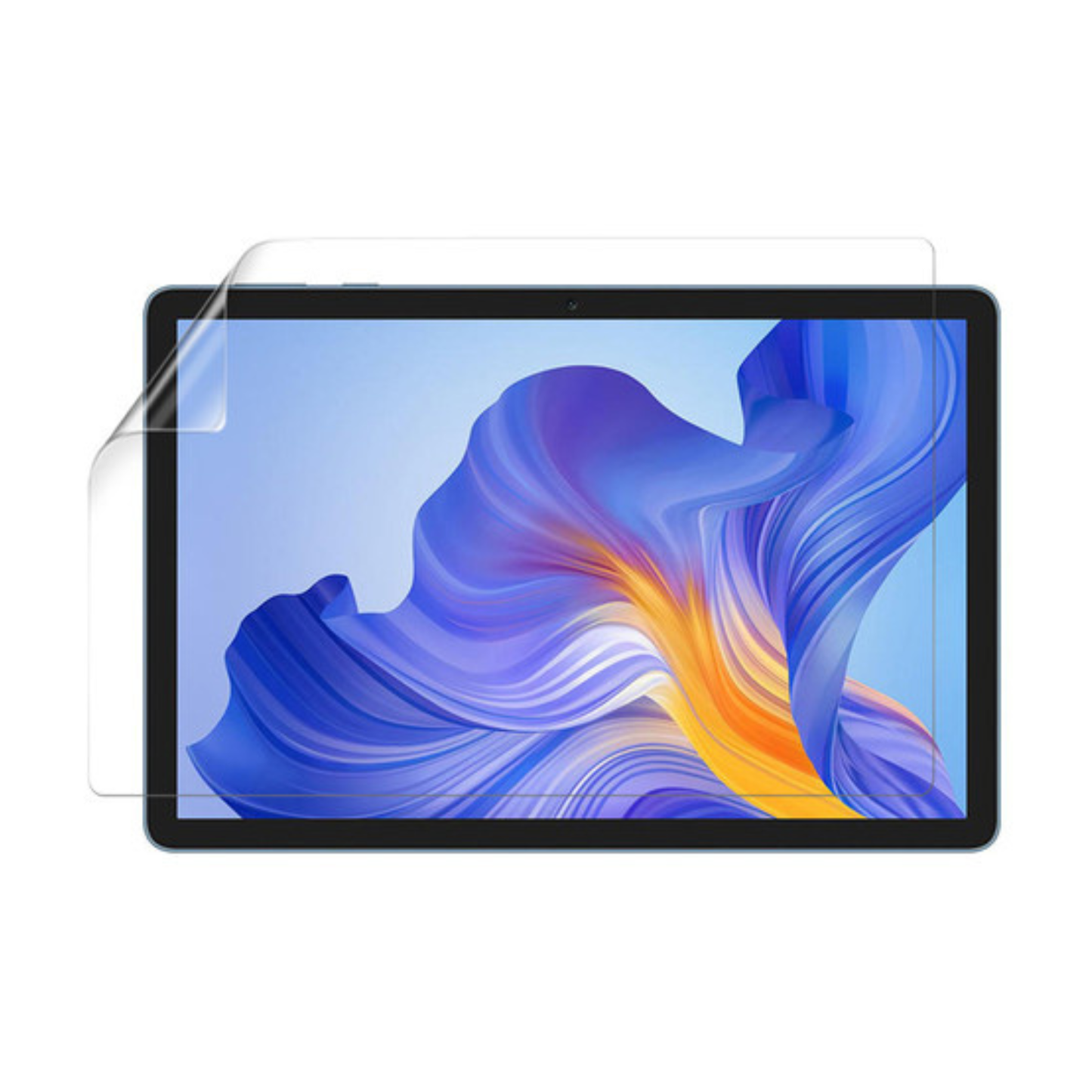 Hydrogel screen protector for Honor Pad X8 by 9eight5, showing transparent film covering the device screen for protection.