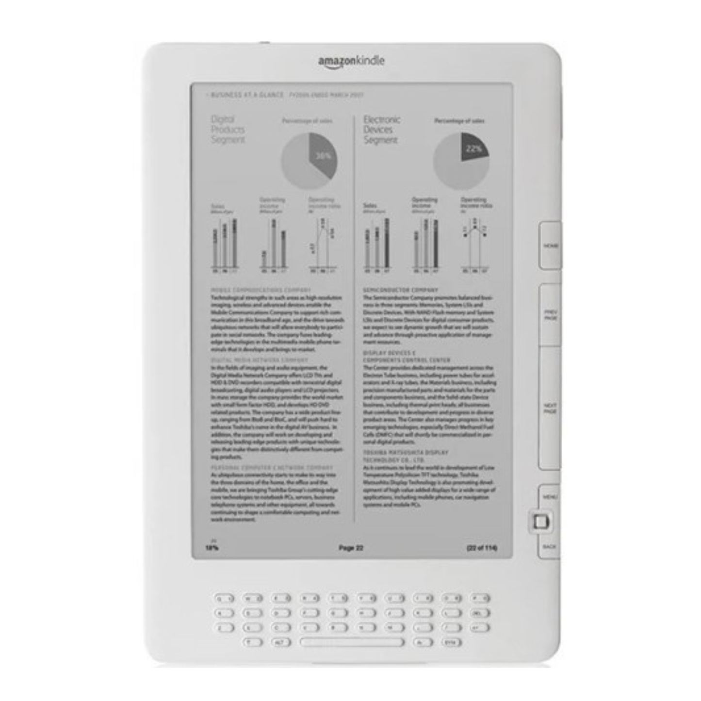 Hydrogel screen protectors for Kindle DX by 9eight5, pack of 2, showing clear, flexible covers for device screen protection.
