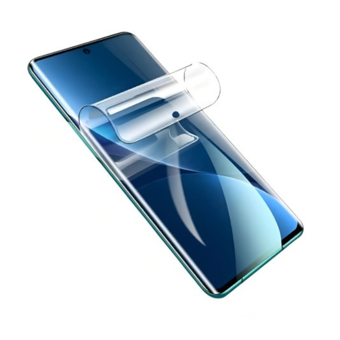 Two 9eight5 hydrogel screen protectors for Honor Magic6 Lite smartphone, showing clear, flexible protection for the screen.