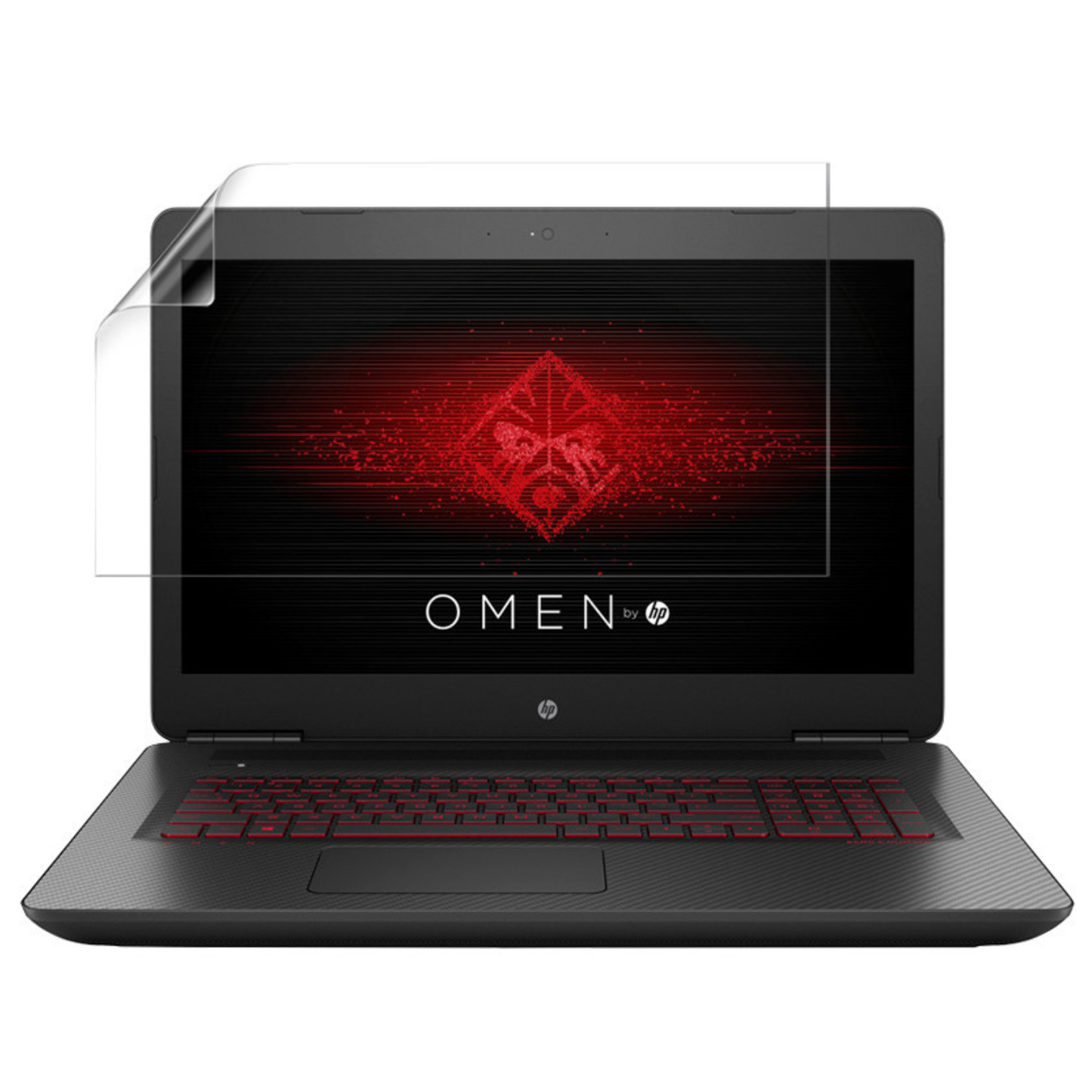 Hydrogel screen protector for HP OMEN 17 W203NA laptop, 17.3-inch display, by 9eight5, protecting the screen from scratches and smudges.