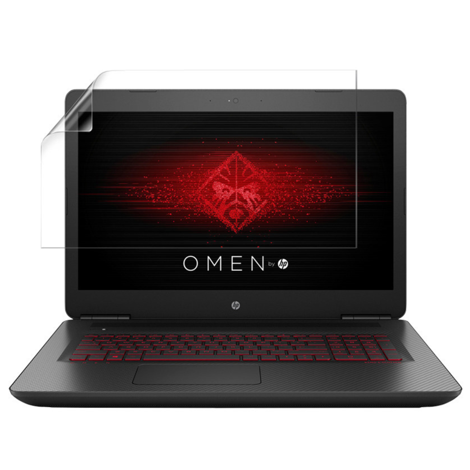 Hydrogel screen protector for HP OMEN 17 W203NA laptop, 17.3-inch display, by 9eight5, protecting the screen from scratches and smudges.