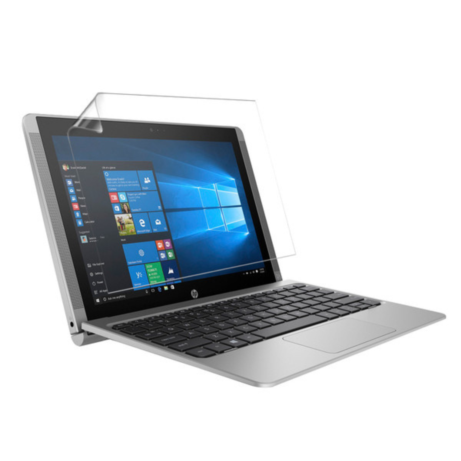 Two hydrogel screen protectors for HP x2 210 tablet by 9eight5, designed to fit the 10.1-inch screen, pack of 2.