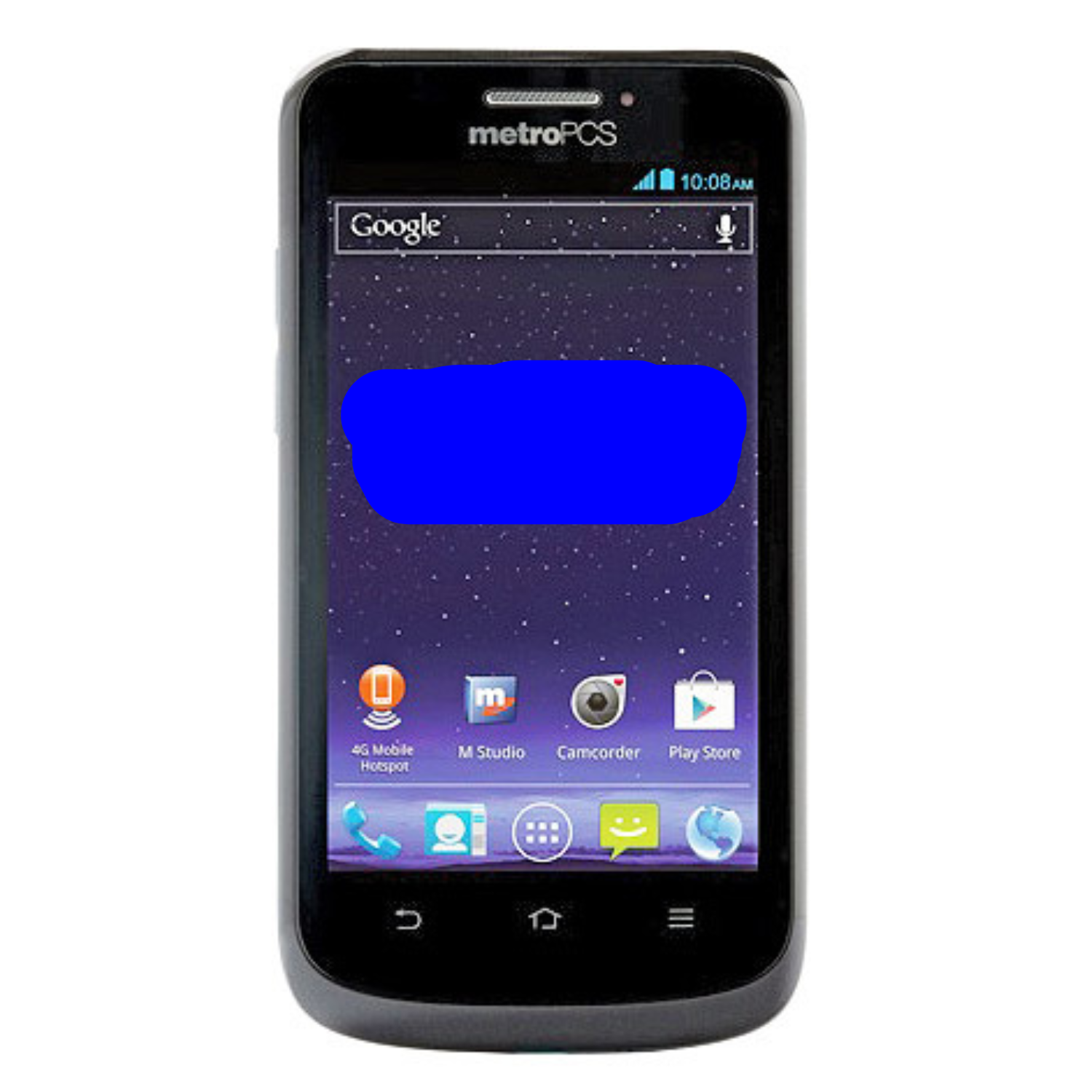 Hydrogel screen protector for ZTE Avid 4G by 9eight5, showing a transparent protective film for smartphone screen, pack of 2.