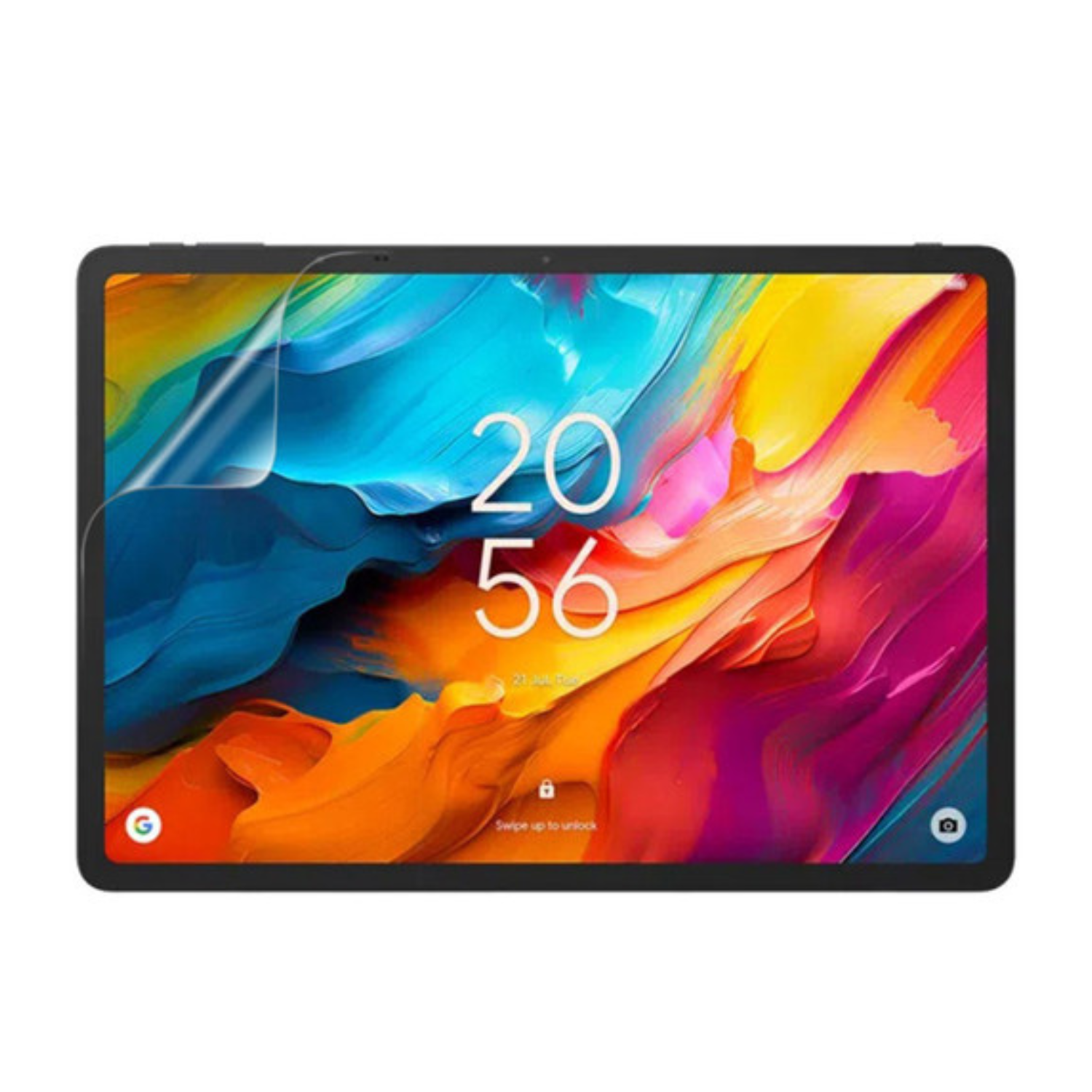 Hydrogel screen protector for TCL NxtPaper 14 tablet, designed by 9eight5, showing clear, flexible film covering the screen.