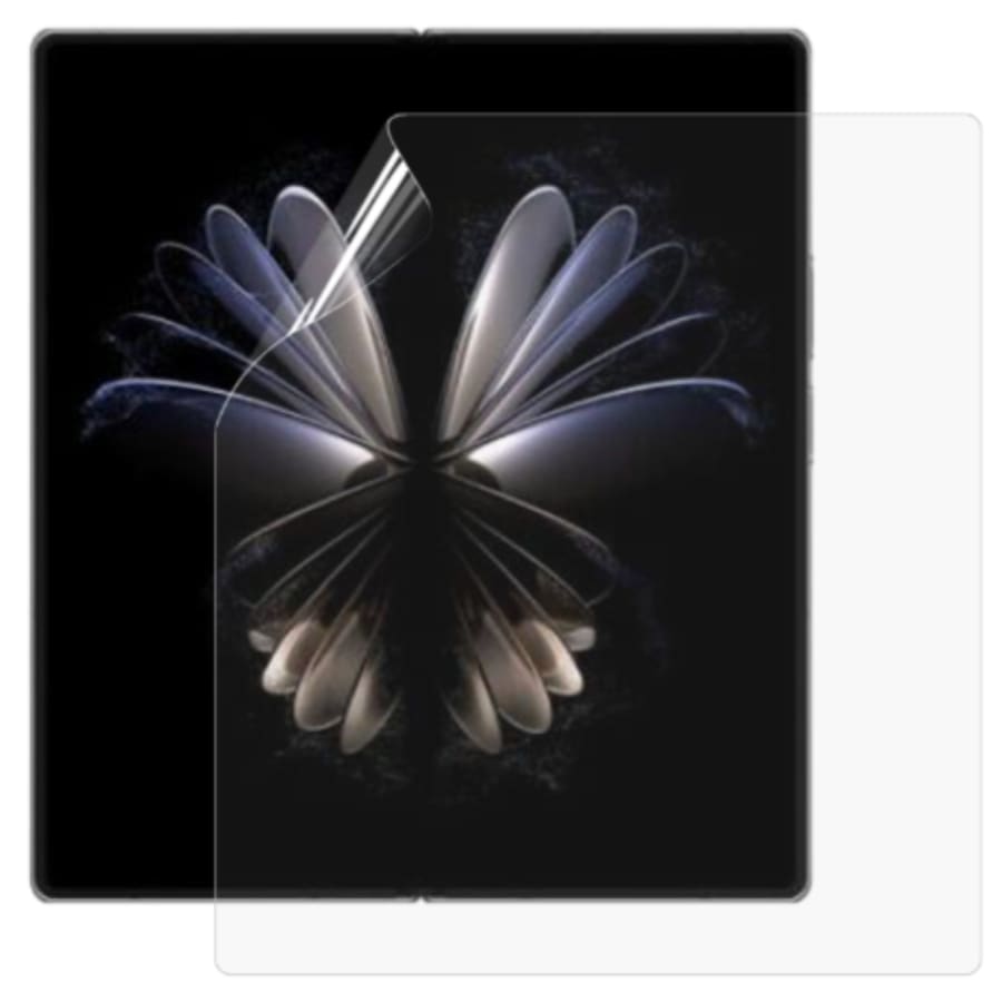 Hydrogel screen protector for Xiaomi MIX Fold 2 by 9eight5, pack of 2, showing the clear, flexible display coverage.