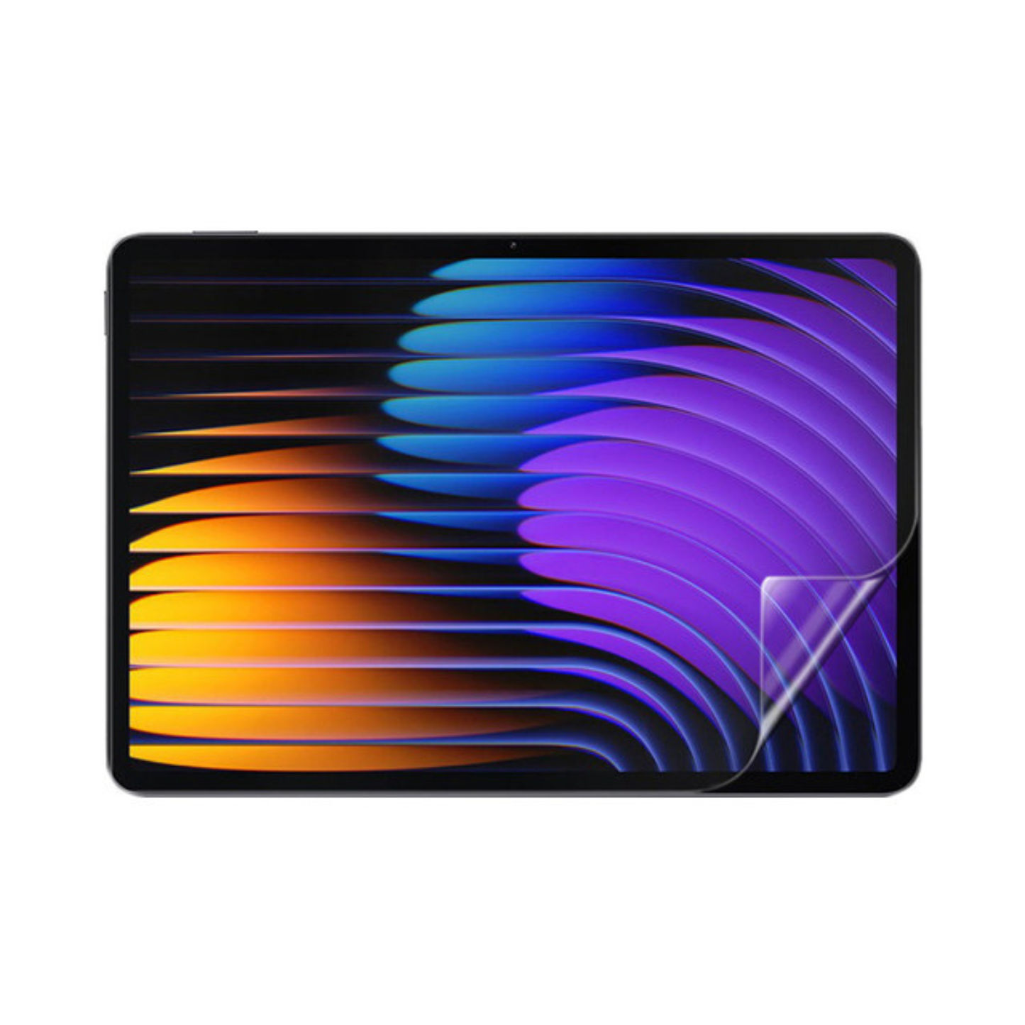 Hydrogel screen protectors for Xiaomi Pad 7 Pro by 9eight5, pack of 2, showing transparent protectors on tablet screens.
