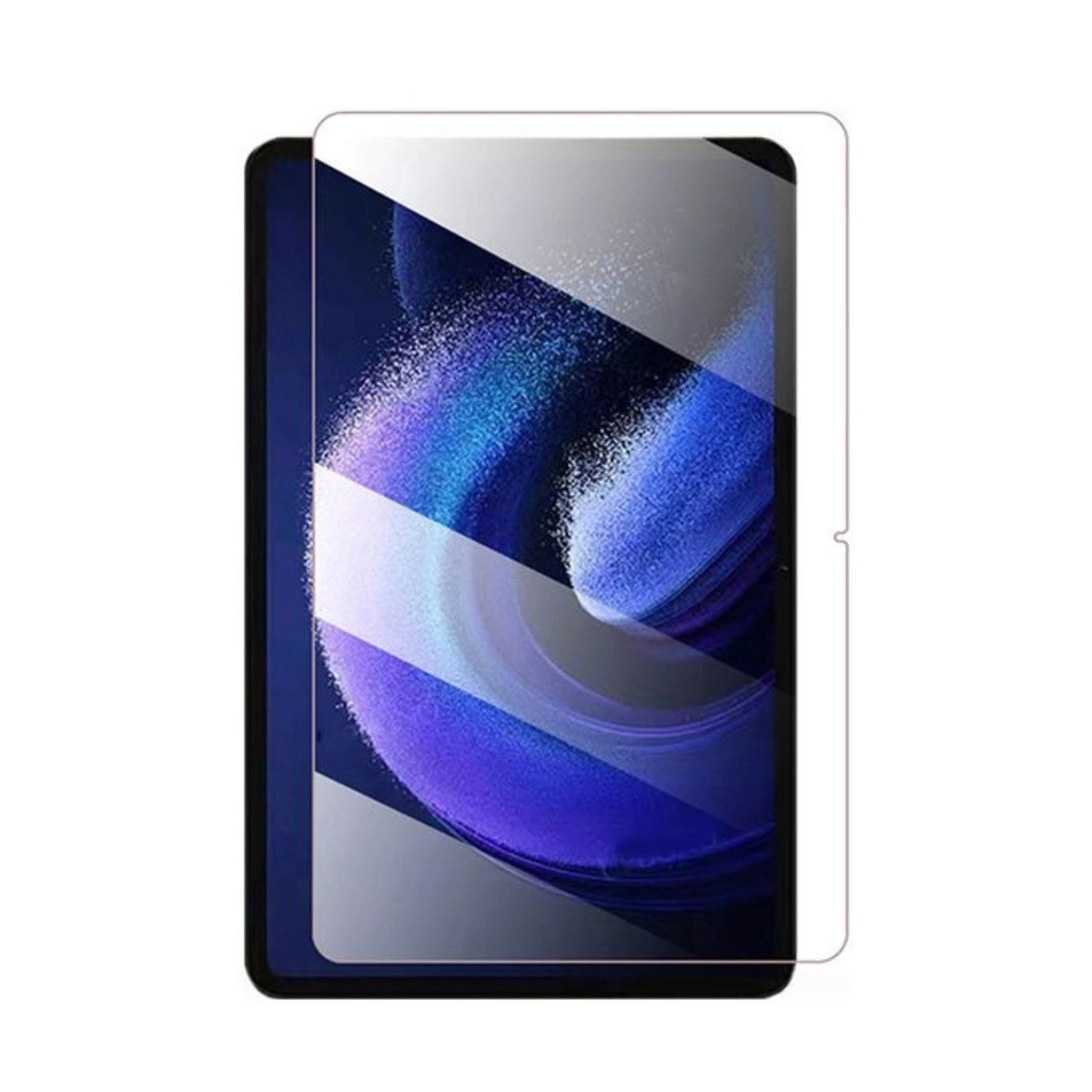 Hydrogel screen protector for Xiaomi Pad 8 by 9eight5, showing the transparent film fitting over the tablet screen.