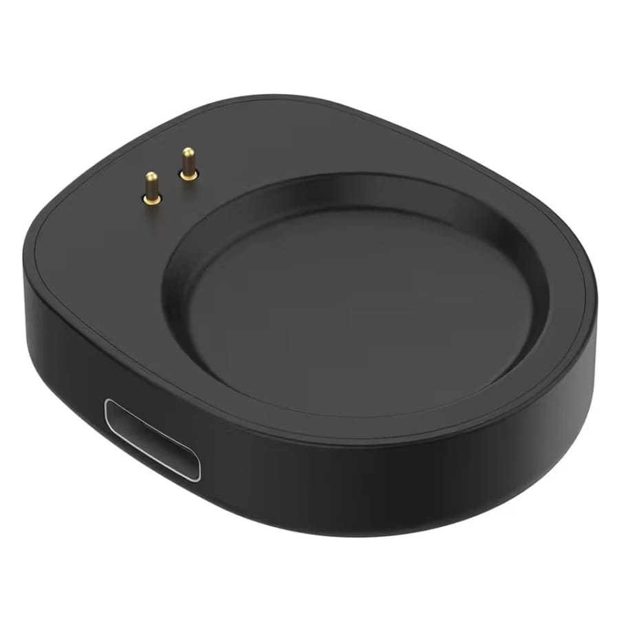 A charger dock for Amazfit Balance and T-Rex 3 smartwatches, designed for easy charging and secure connection.