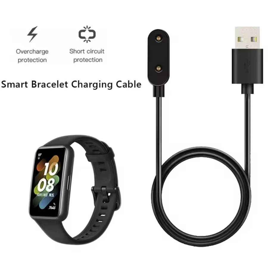 USB-A Charger for OPPO Watch Free (Black) 1m