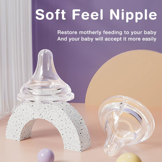 Dr.Isla 2-piece Soft Silicone Nipple Set