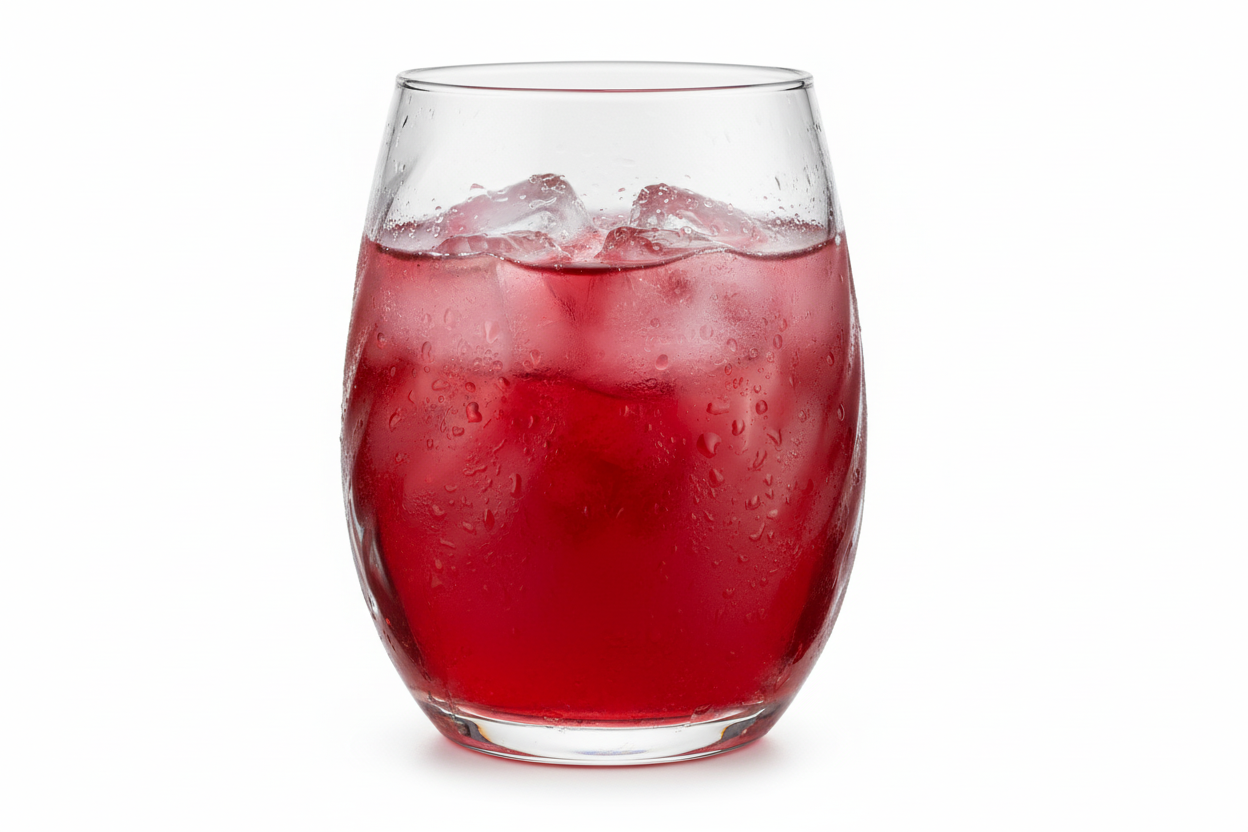 Clear textured glass tumbler with 420ml capacity from Nest & Stem Homewares, showcasing a stylish and durable glassware design.