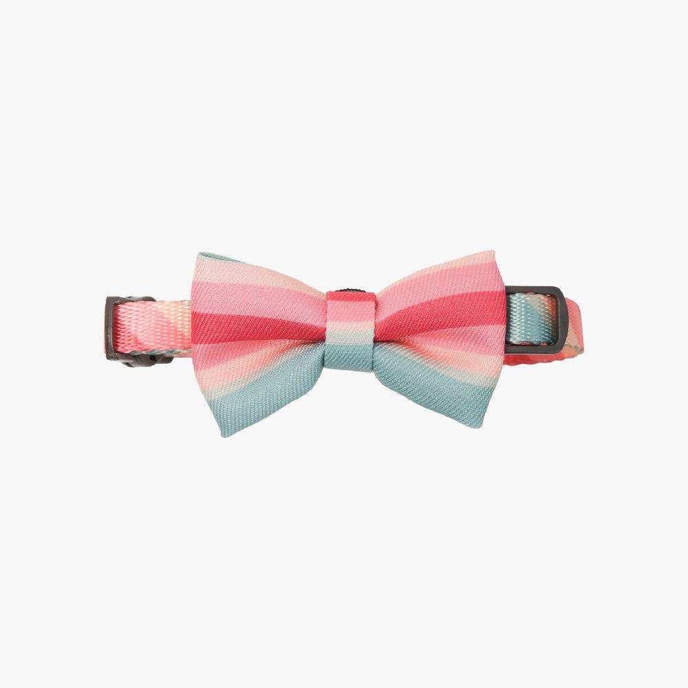 Pidan New Zealand fashion cat bow tie collar with adjustable strap and stylish design for feline accessories.
