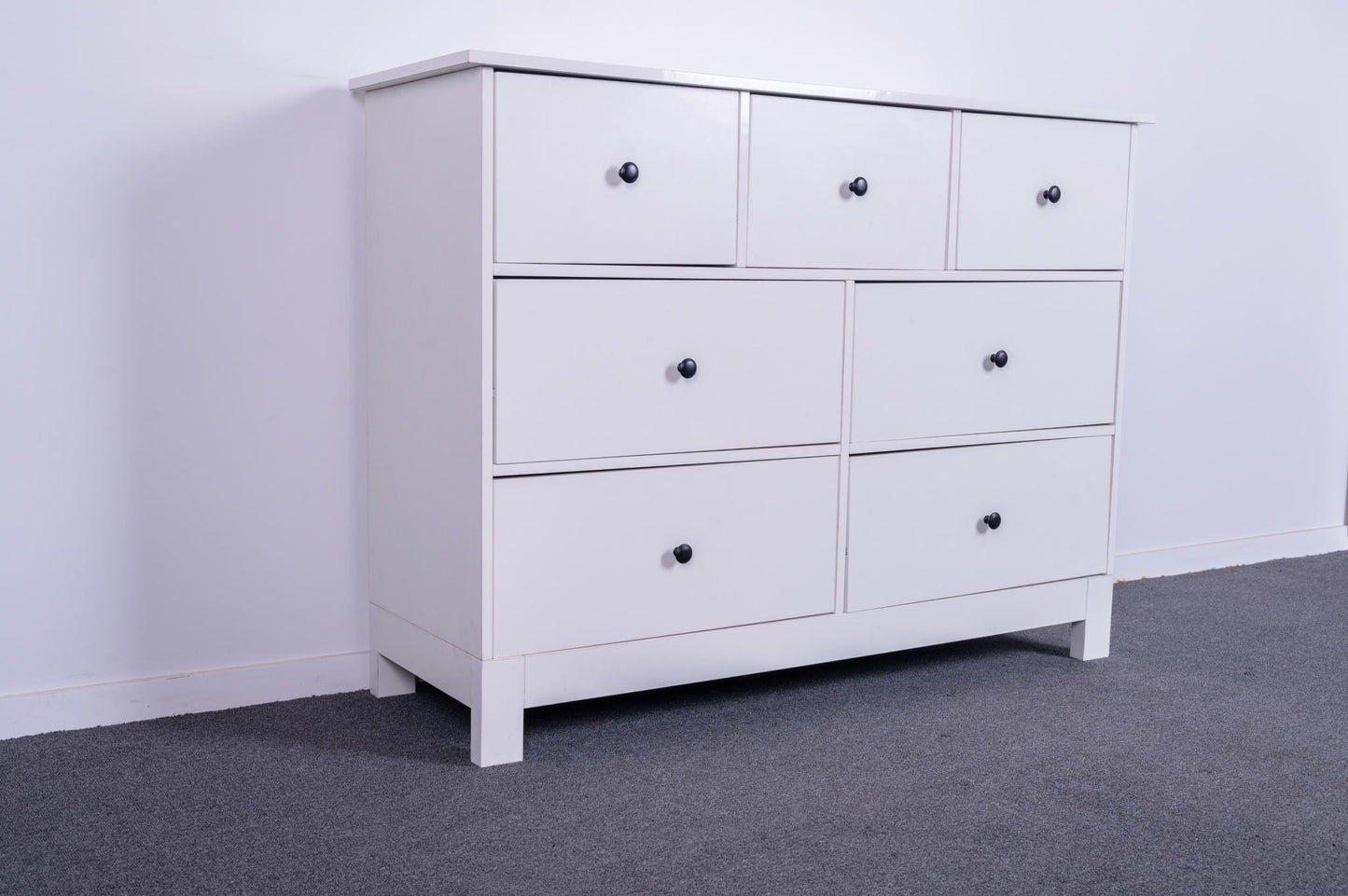 'Pamela' Chest of 7 White Drawers sue-e furniture