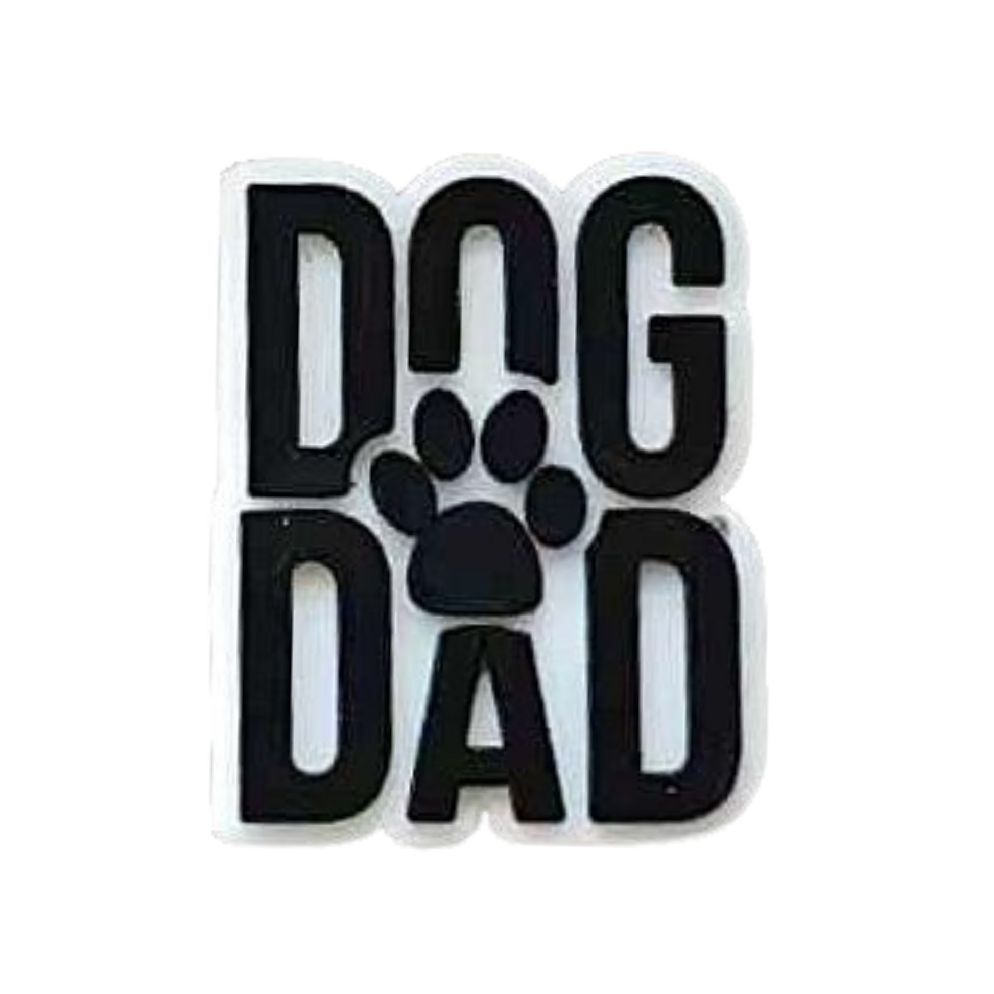 Walkieez Dog Dad Charm from WALK-itz collection, featuring a cute dog-shaped accessory for dog-loving dads.