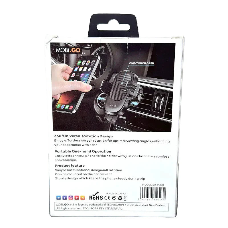 Mobigo Mobile Phone Car Bracket Holder G4 Plus 9eight5