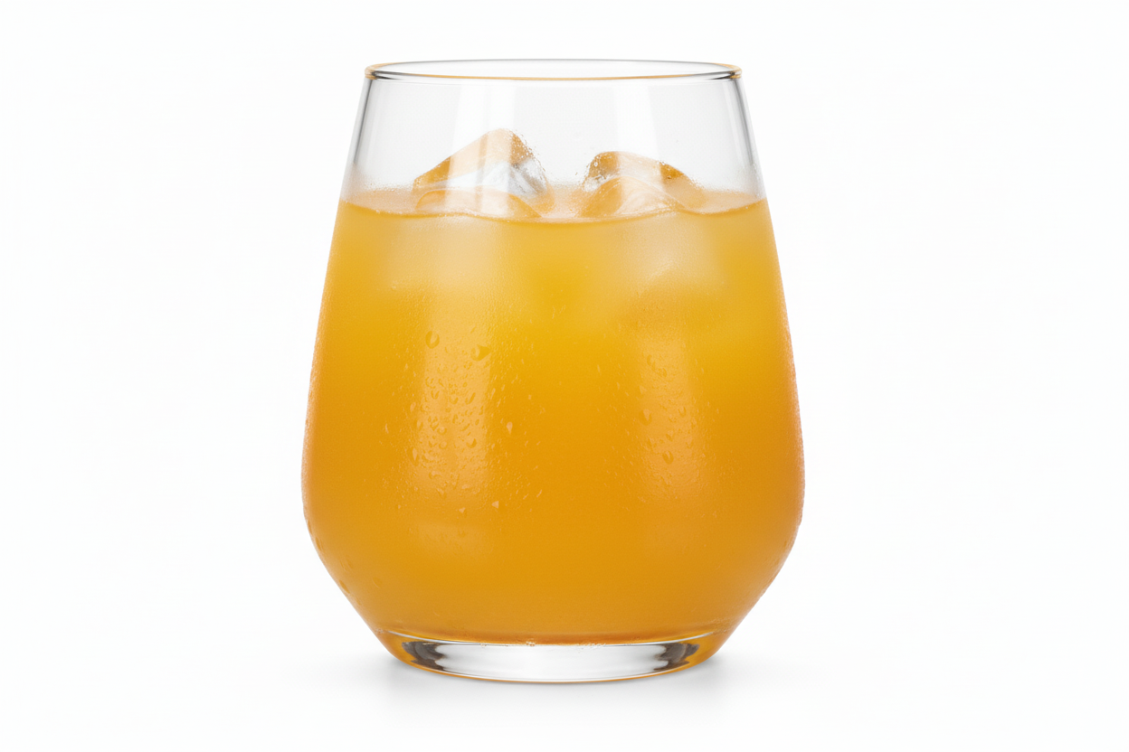 Clear stemless glass tumbler with a 375ml capacity from Nest & Stem Homewares, perfect for beverages.
