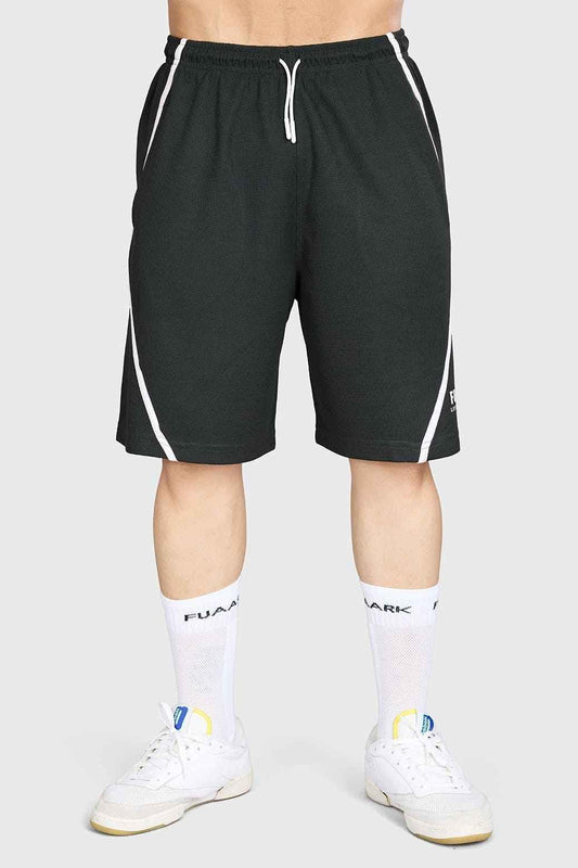 Drip Oversized Shorts Olive