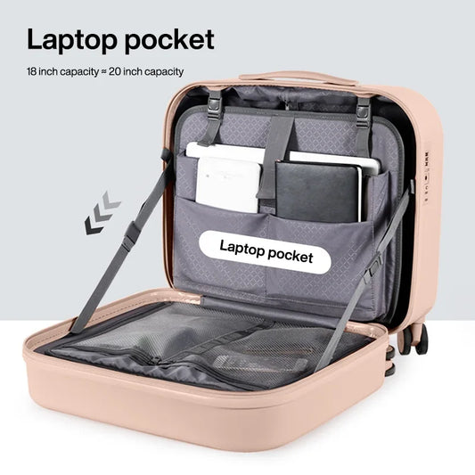 Mixi 16 Inch Carry On Suitcase