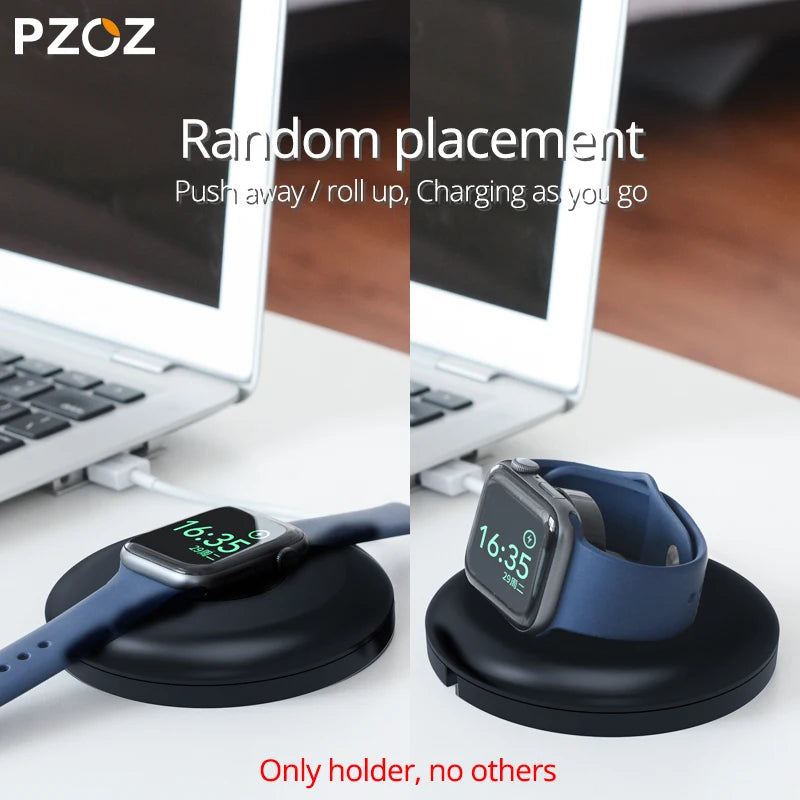 PZOZ Apple Watch Charging Dock Stand – Black